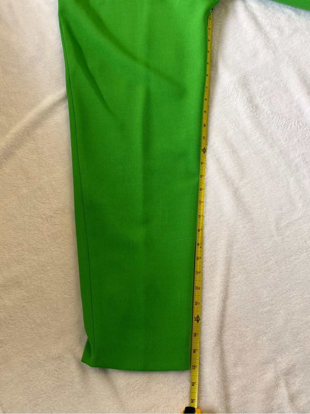 VTG Koret 3 Piece Pantsuit Set Green White Tweed 8P NWT Deadstock Matching Set